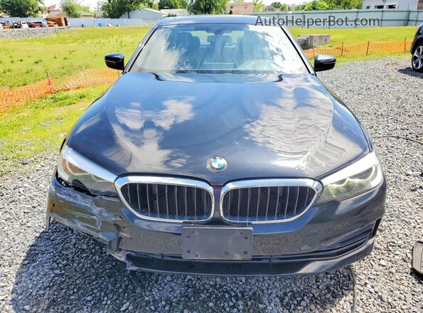 WBAJA7C58JWA72659 2018 BMW 5 SERIES Black Widok z przodu