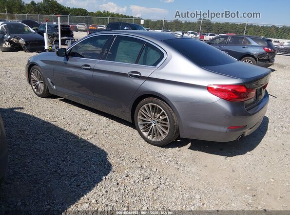 WBAJA7C5XJWC75388 2018 BMW 5 SERIES Light Blue უკანა მარცხენა