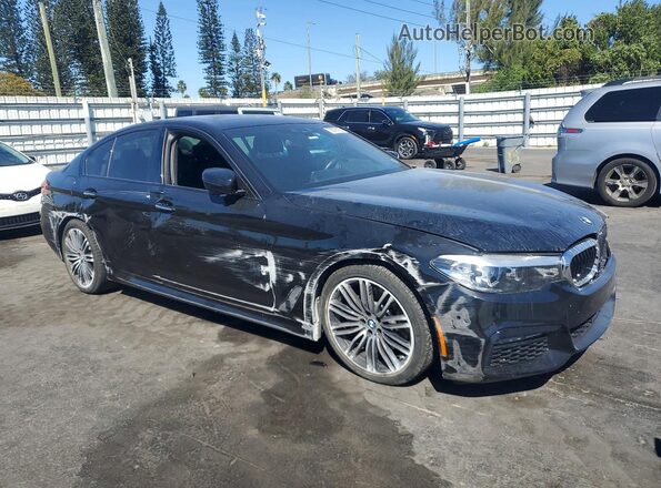 WBAJA7C5XJWC76184 2018 BMW 5 SERIES Black Առջևի աջ