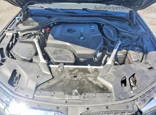 WBAJA7C5XJWC76184 2018 BMW 5 SERIES Black Սալոնի հետևի տեսք