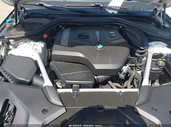 WBAJA7C5XKWW48346 2019 BMW 5 SERIES White Vista trasera