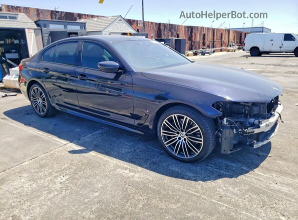 WBAJA9C05LCD77721 2020 BMW 5 SERIES Blue 