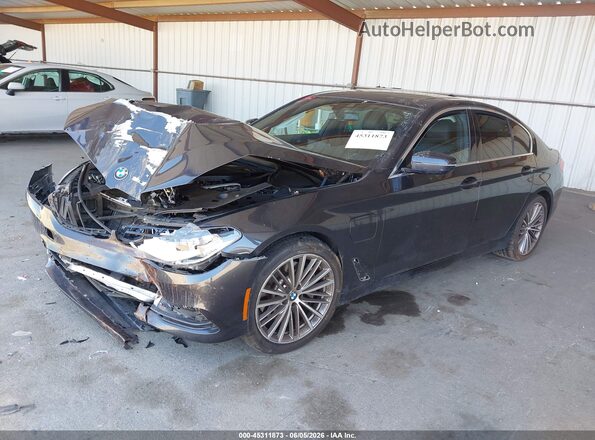 WBAJA9C06LCE26022 2020 BMW 5 SERIES Gray Передня ліва чверть