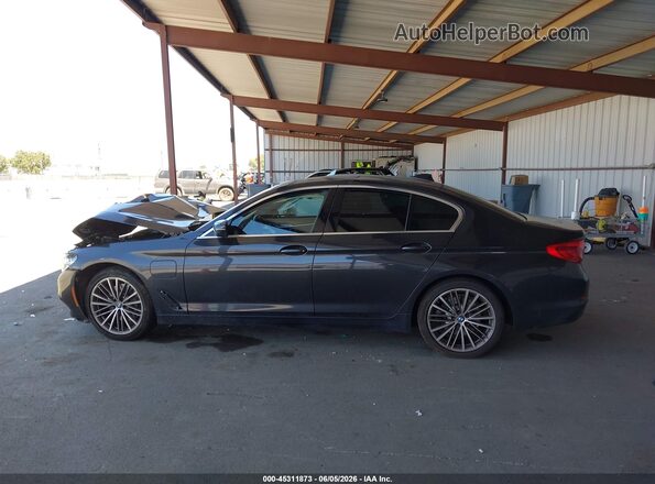 WBAJA9C06LCE26022 2020 BMW 5 SERIES Gray Вид задньої частини салону