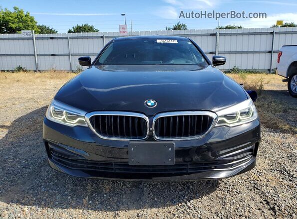 WBAJA9C07LCE13179 2020 BMW 5 SERIES Черный Вид спереди