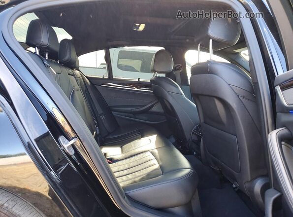 WBAJA9C07LCE13179 2020 BMW 5 SERIES Черный Вид задних сидений