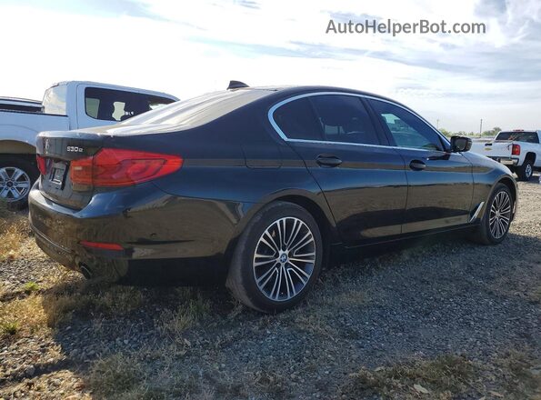 WBAJA9C07LCE13179 2020 BMW 5 SERIES Черный Задняя правая четверть