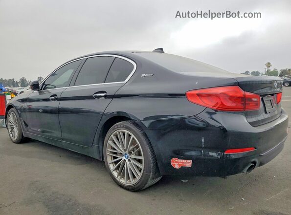 WBAJA9C50JB250998 2018 BMW 5 SERIES Black Հետևի ձախ