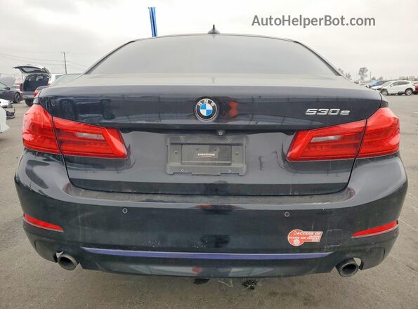 WBAJA9C50JB250998 2018 BMW 5 SERIES Black Հետևի տեսք