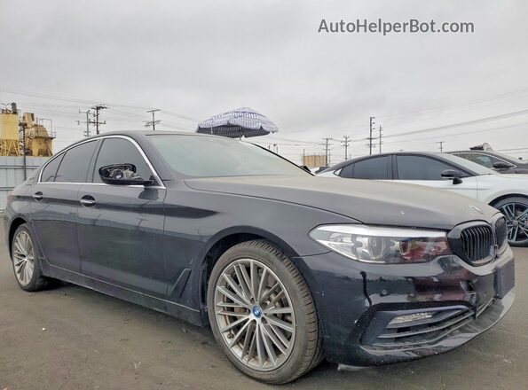 WBAJA9C50JB250998 2018 BMW 5 SERIES Black Առջևի աջ