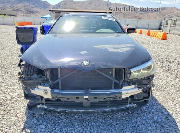 WBAJA9C50JB251987 2018 BMW 5 SERIES Black Vista frontal