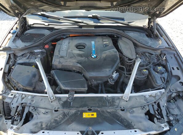 WBAJA9C50JB251987 2018 BMW 5 SERIES Black Vista interior trasera