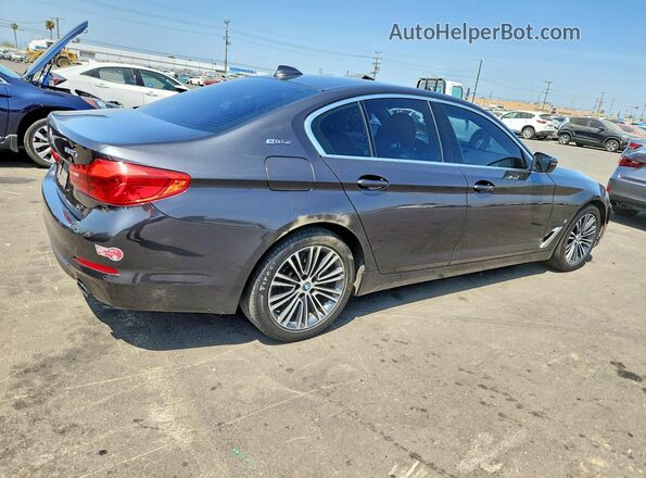 WBAJA9C52KB254309 2019 BMW 5 SERIES Black Tył prawy