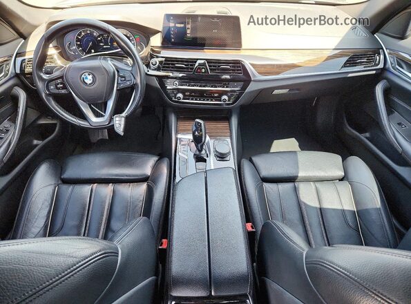 WBAJA9C52KB254309 2019 BMW 5 SERIES Black Widok deski rozdzielczej