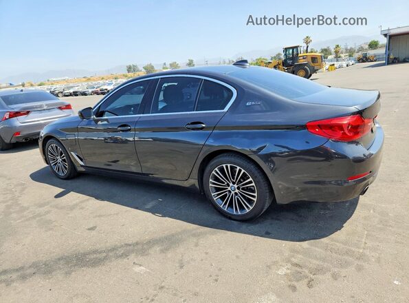 WBAJA9C52KB254309 2019 BMW 5 SERIES Black Tył lewy