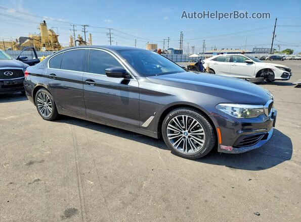 WBAJA9C52KB254309 2019 BMW 5 SERIES Black Przód prawy