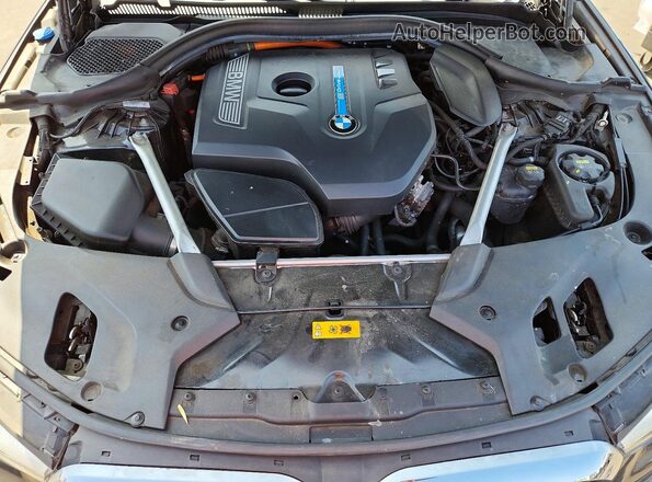 WBAJA9C52KB254309 2019 BMW 5 SERIES Black Widok wnętrza z tyłu