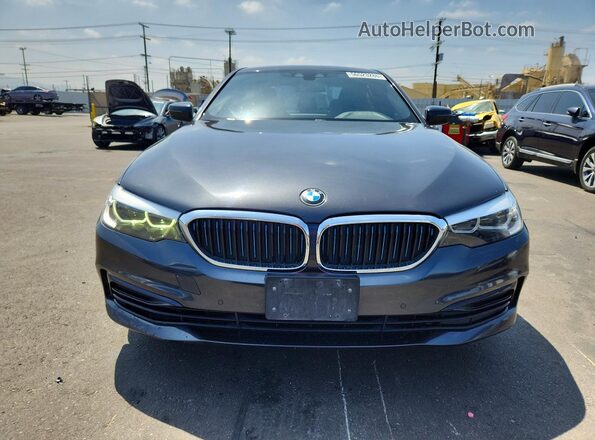 WBAJA9C52KB254309 2019 BMW 5 SERIES Black Widok z przodu