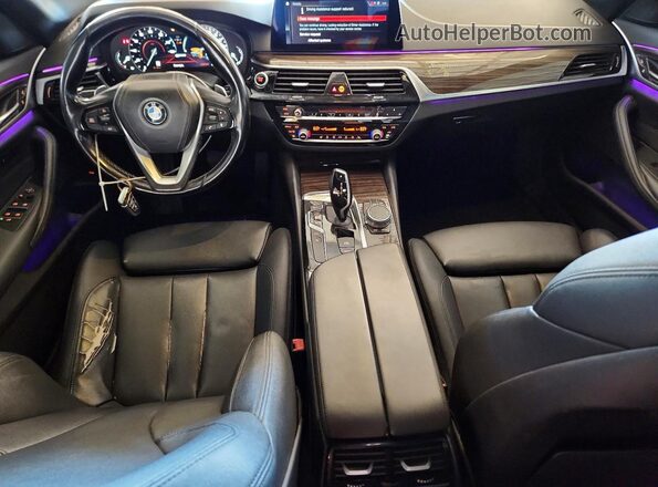 WBAJA9C53KB392649 2019 BMW 5 SERIES Black 