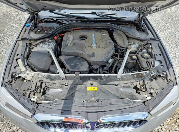 WBAJA9C53KB393641 2019 BMW 5 SERIES Silver Սալոնի հետևի տեսք
