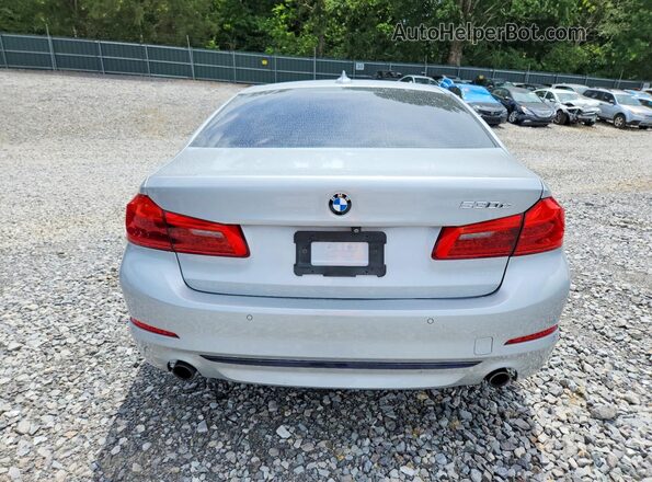 WBAJA9C53KB393641 2019 BMW 5 SERIES Silver Հետևի տեսք