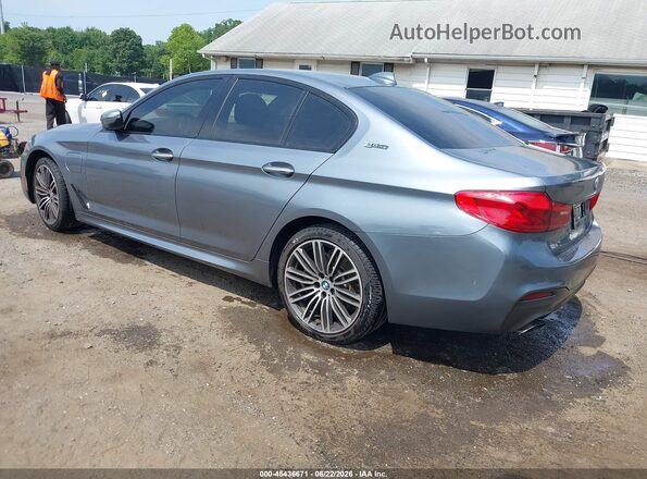 WBAJA9C54JB251992 2018 BMW 5 SERIES Gray Tył lewy
