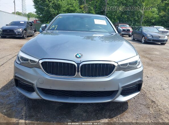WBAJA9C54JB251992 2018 BMW 5 SERIES Gray Widok deski rozdzielczej