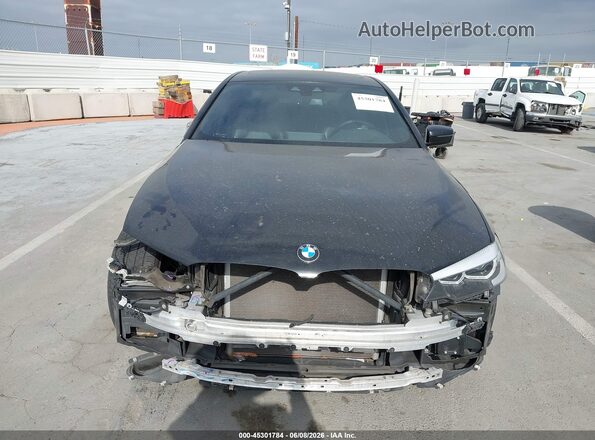 WBAJA9C54JB252821 2018 BMW 5 SERIES Black Vista interior trasera