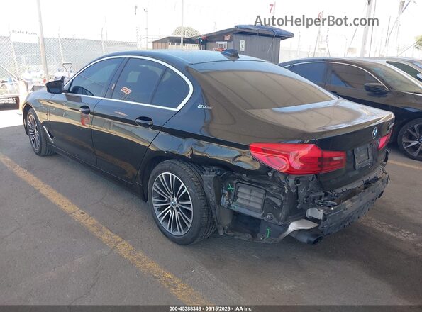 WBAJA9C55KB254868 2019 BMW 5 SERIES Черный Задняя левая четверть