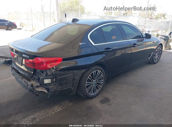 WBAJA9C55KB254868 2019 BMW 5 SERIES Черный Задняя правая четверть