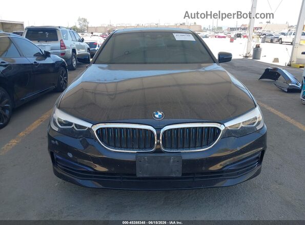 WBAJA9C55KB254868 2019 BMW 5 SERIES Черный Вид задней части салона