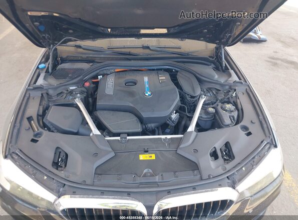 WBAJA9C55KB254868 2019 BMW 5 SERIES Черный Вид сзади