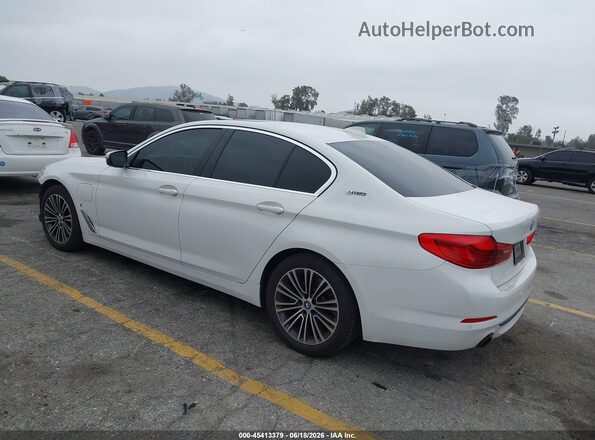 WBAJA9C55KB399781 2019 BMW 5 SERIES Белый Задняя левая четверть