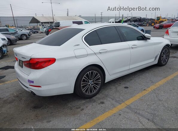 WBAJA9C55KB399781 2019 BMW 5 SERIES Белый Задняя правая четверть