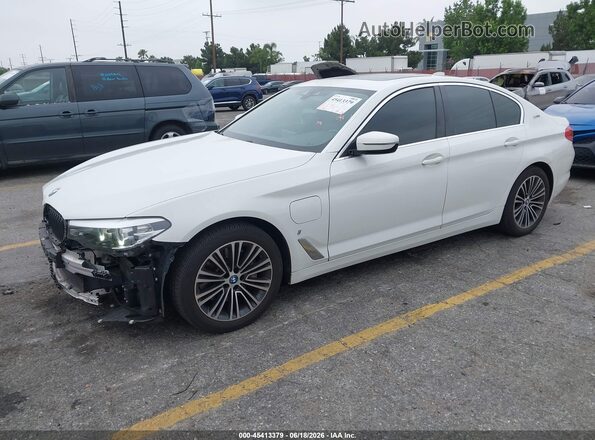 WBAJA9C55KB399781 2019 BMW 5 SERIES Белый Передняя левая четверть