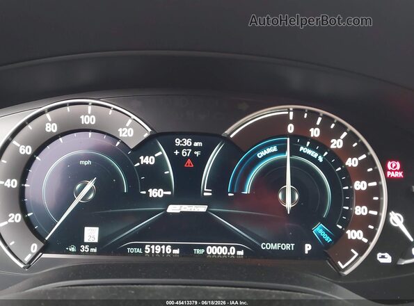 WBAJA9C55KB399781 2019 BMW 5 SERIES Белый Вид задних сидений