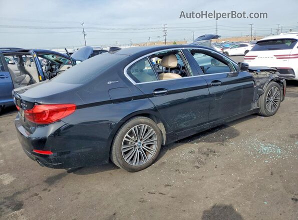 WBAJA9C56JB034377 2018 BMW 5 SERIES Black Tył prawy