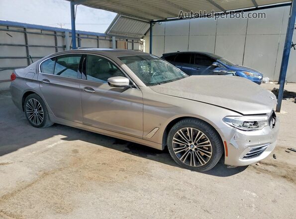 WBAJA9C56JB249337 2018 BMW 5 SERIES Tan Front right