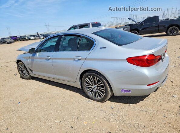 WBAJA9C56KB389101 2019 BMW 5 SERIES Silver Հետևի ձախ