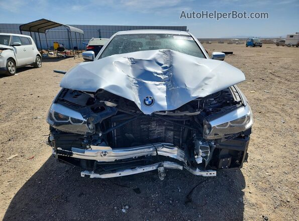 WBAJA9C56KB389101 2019 BMW 5 SERIES Silver Դիմացի տեսք