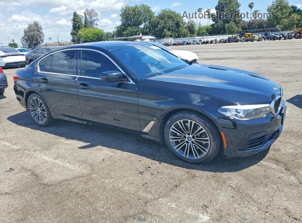 WBAJA9C56KB389521 2019 BMW 5 SERIES Black Front right