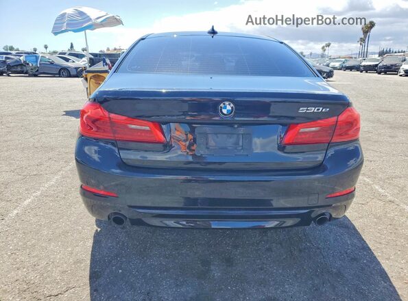 WBAJA9C56KB389521 2019 BMW 5 SERIES Black Rear view