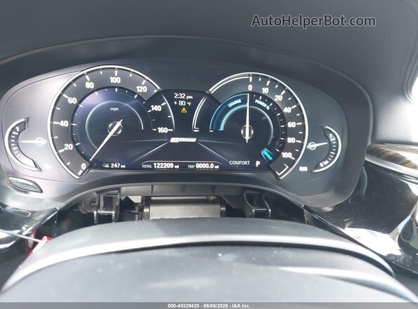 WBAJA9C57JB034405 2018 BMW 5 SERIES Dark Blue Widok tylnych siedzeń