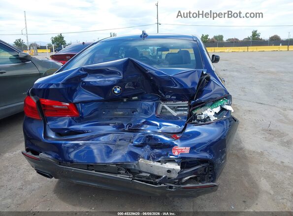 WBAJA9C57JB034405 2018 BMW 5 SERIES Dark Blue 