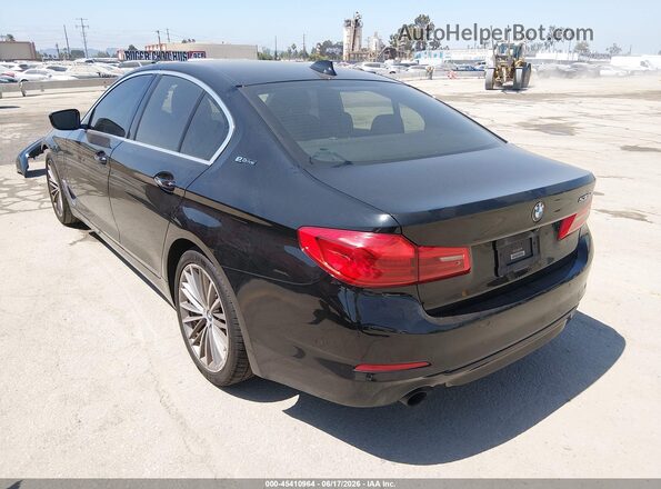 WBAJA9C57JB252232 2018 BMW 5 SERIES Black Задня ліва чверть