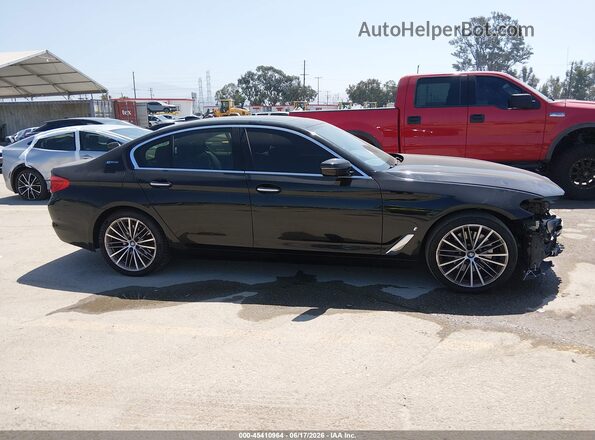 WBAJA9C57JB252232 2018 BMW 5 SERIES Black Панорамний вид салону 360°