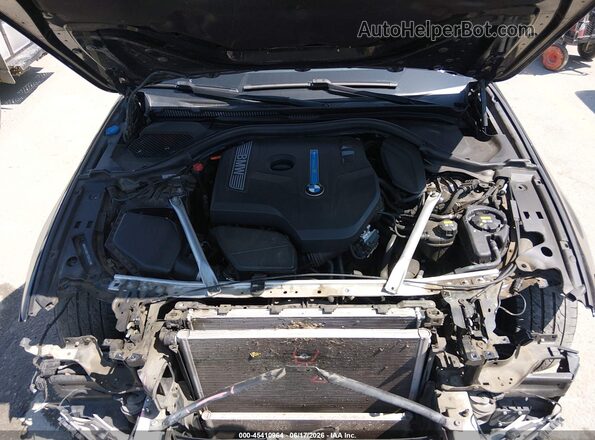WBAJA9C57JB252232 2018 BMW 5 SERIES Black Вид ззаду