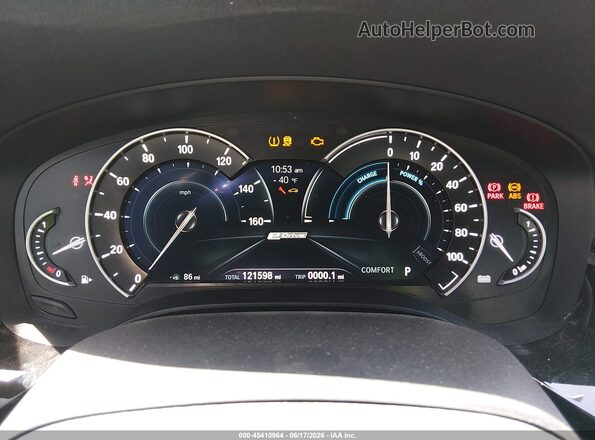 WBAJA9C57JB252232 2018 BMW 5 SERIES Black Вид задніх сидінь
