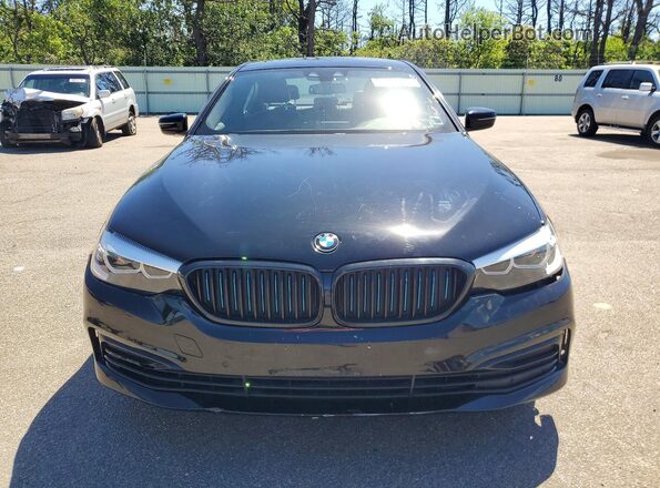 WBAJA9C58KB388466 2019 BMW 5 SERIES Black წინა ხედი