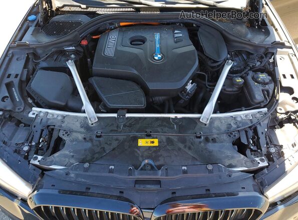 WBAJA9C58KB388466 2019 BMW 5 SERIES Black უკანა სალონის ხედი